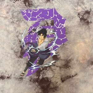 PRIMITIVE Skateboarding X NARUTO Shippuden Tie Dye‎ T-Shirt Manga Anime Adult S
